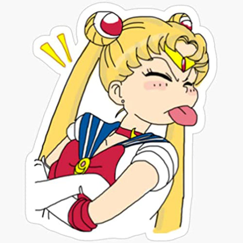 Sailor Moon Sticking Tongue Out