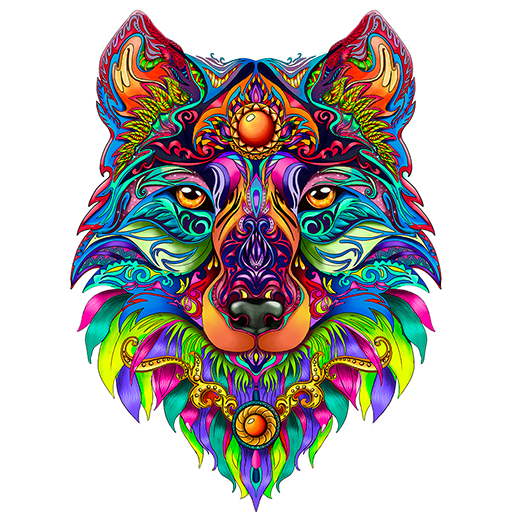 Mandala Wolf 4