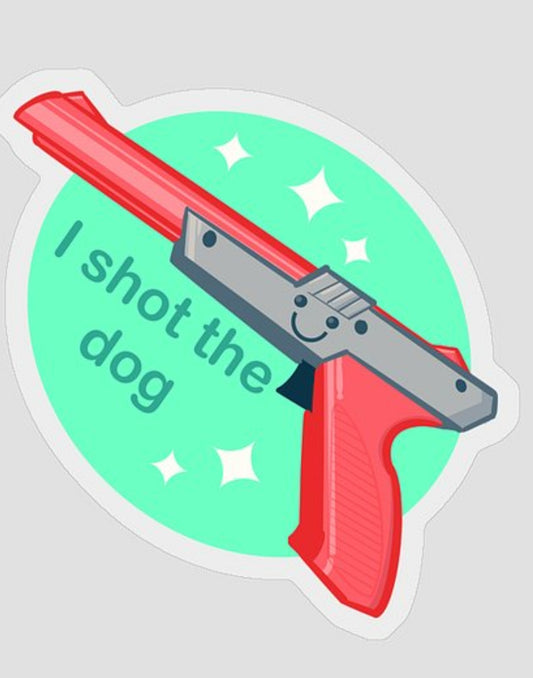 I shot the dog