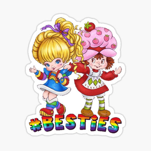 Rainbow Bright & Strawberry Shortcake
