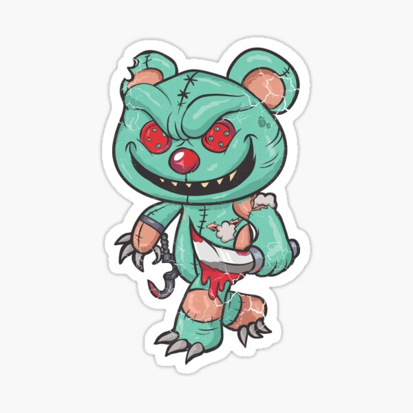 Evil Bear Red Eyes