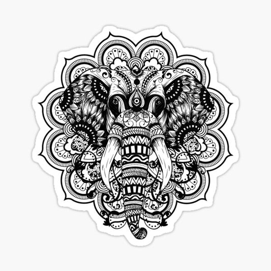 Mandala Elephant 2